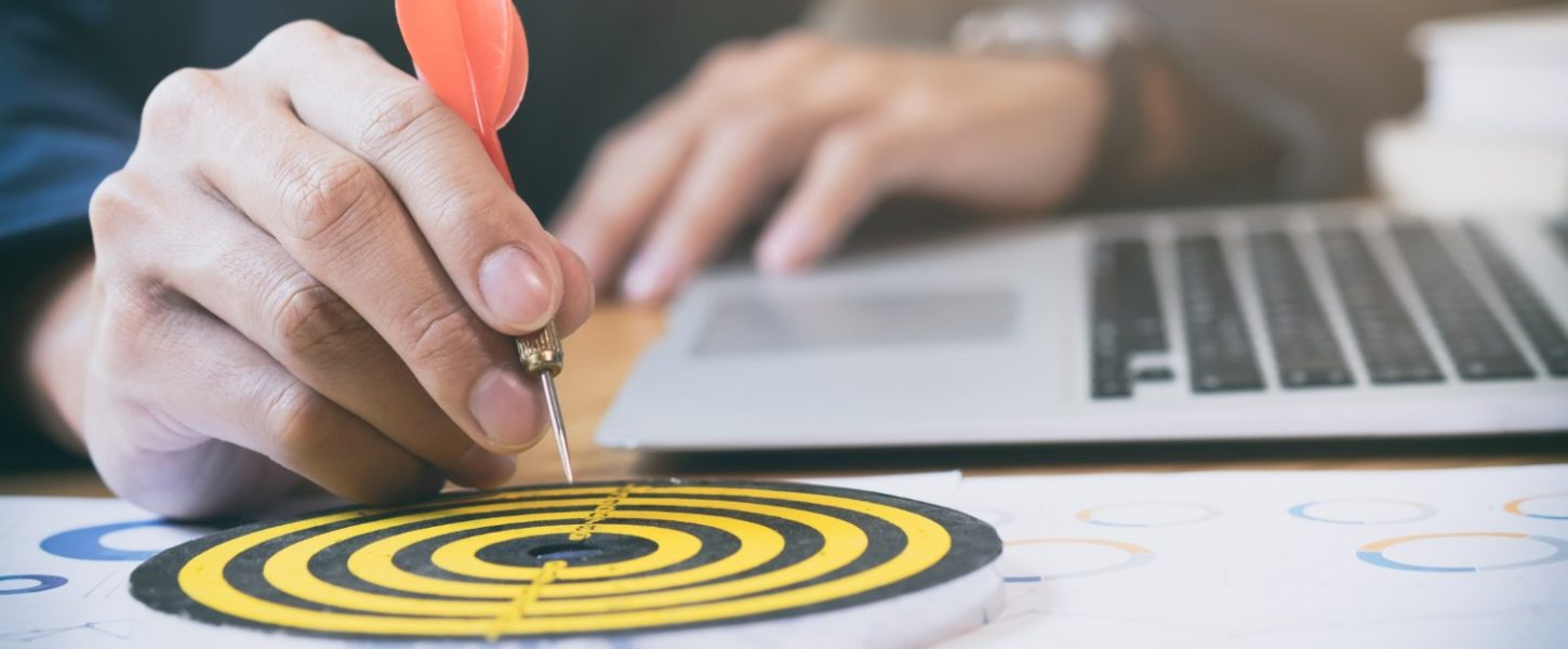objectivos-de-meta-de-sucesso-estrategico-de-estrategia-de-negocios